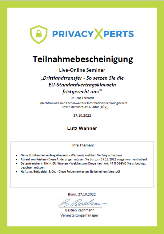 Sicherheit über Grenzen hinweg - Datenschutz beim internationalen Datentransfer