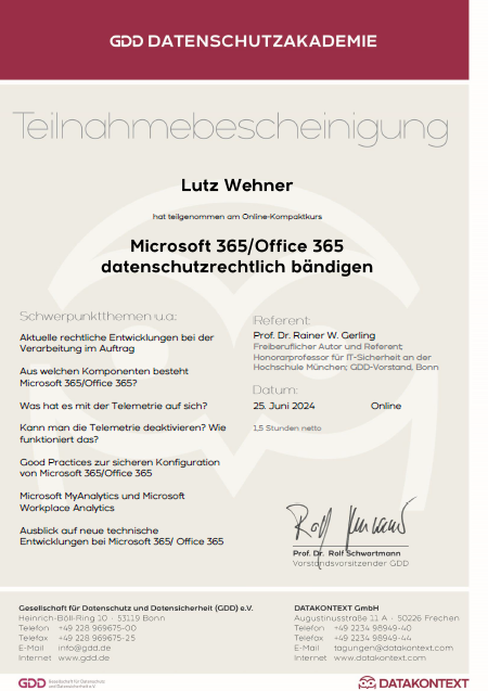 Chancen, Risiken und Best Practices für Unternehmen - Microsoft 365 datenschutzkonform einsetzen